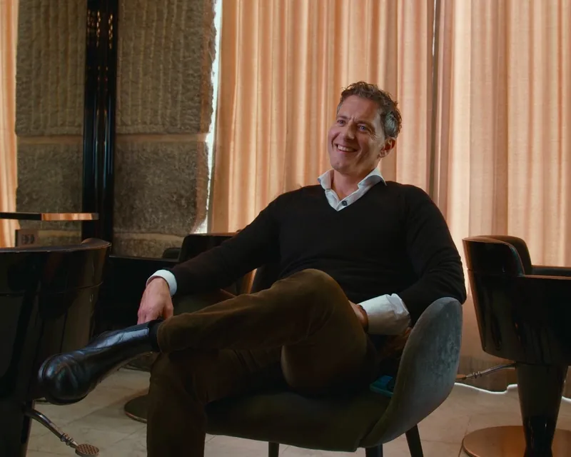 Samuel Herfray pendant son interview